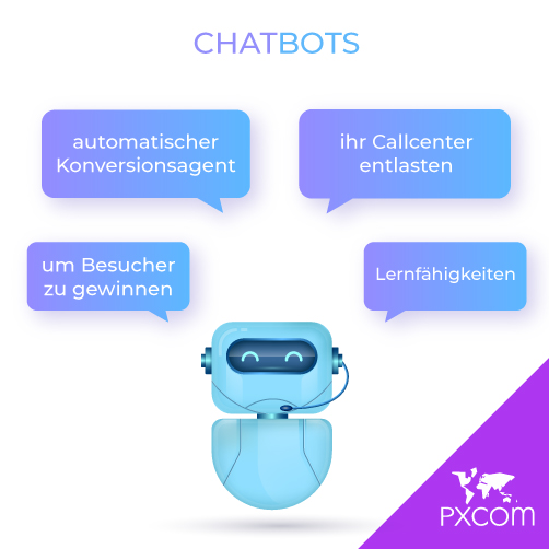 Künstliche Intelligenz tourismus besucher Lernfähigkeiten Konversionsagent chatbot chatbots 
