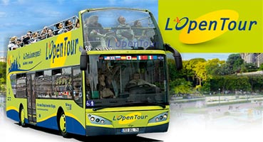 digital inflight campaign panoramic bus city tour opentour