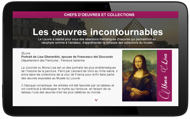 Louvre Mona Lisa museo campaña inflight